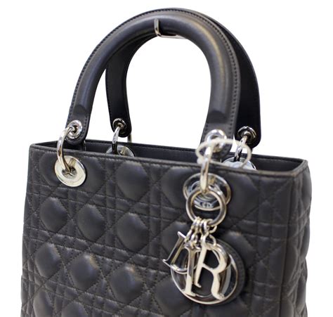 christian dior cannage quilted bag|Dior lambskin bag.